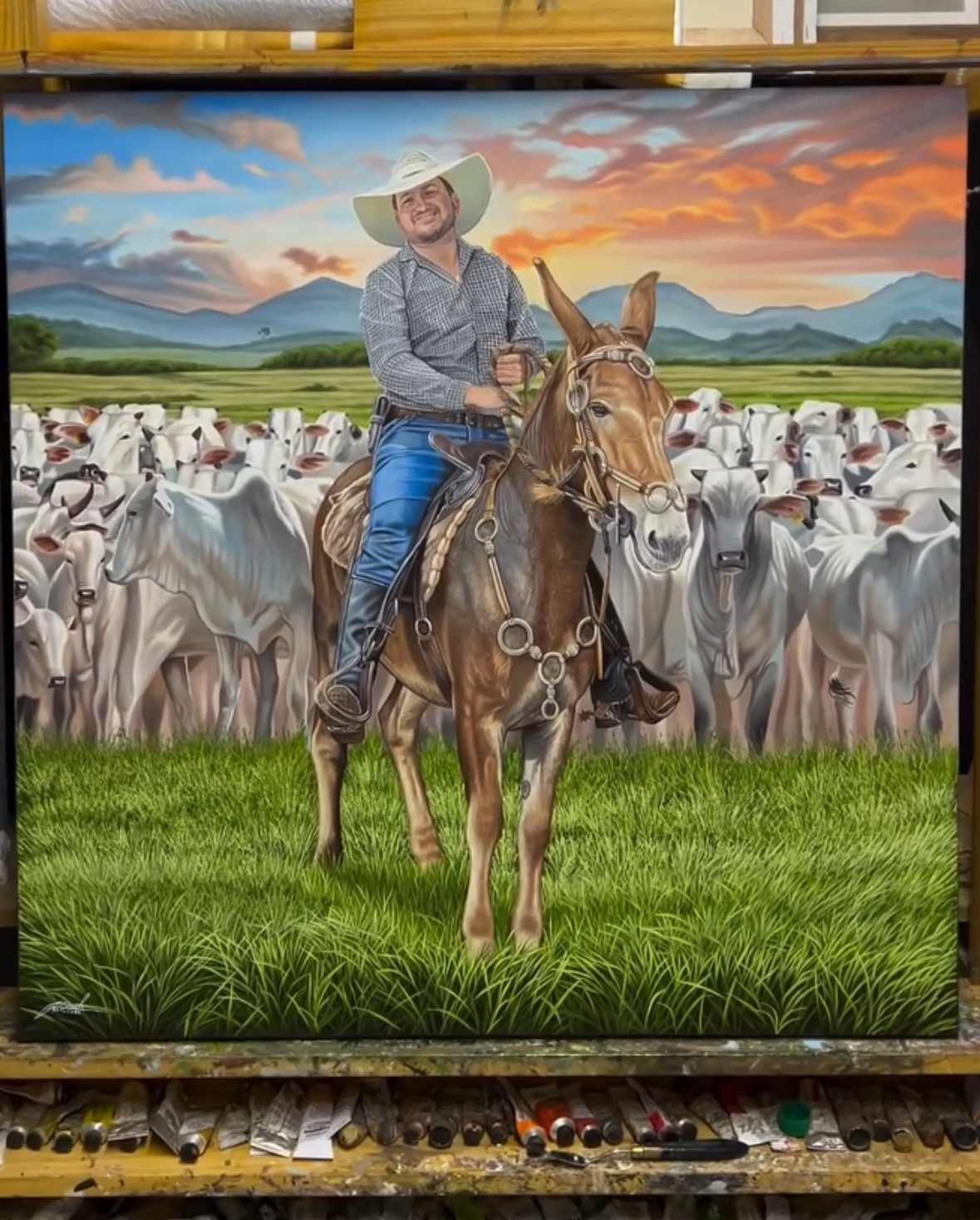 Miniatura 3D - Família